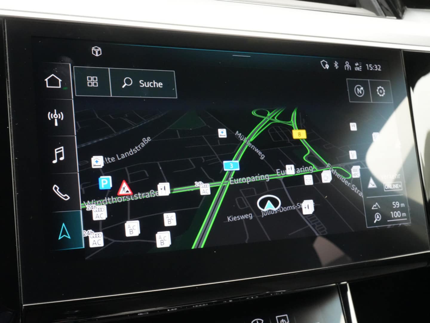 Bild über Audi Q8 e-tron S line 50 e-tron quattro - für weitere Informationen kontaktieren Sie den Audi Partner