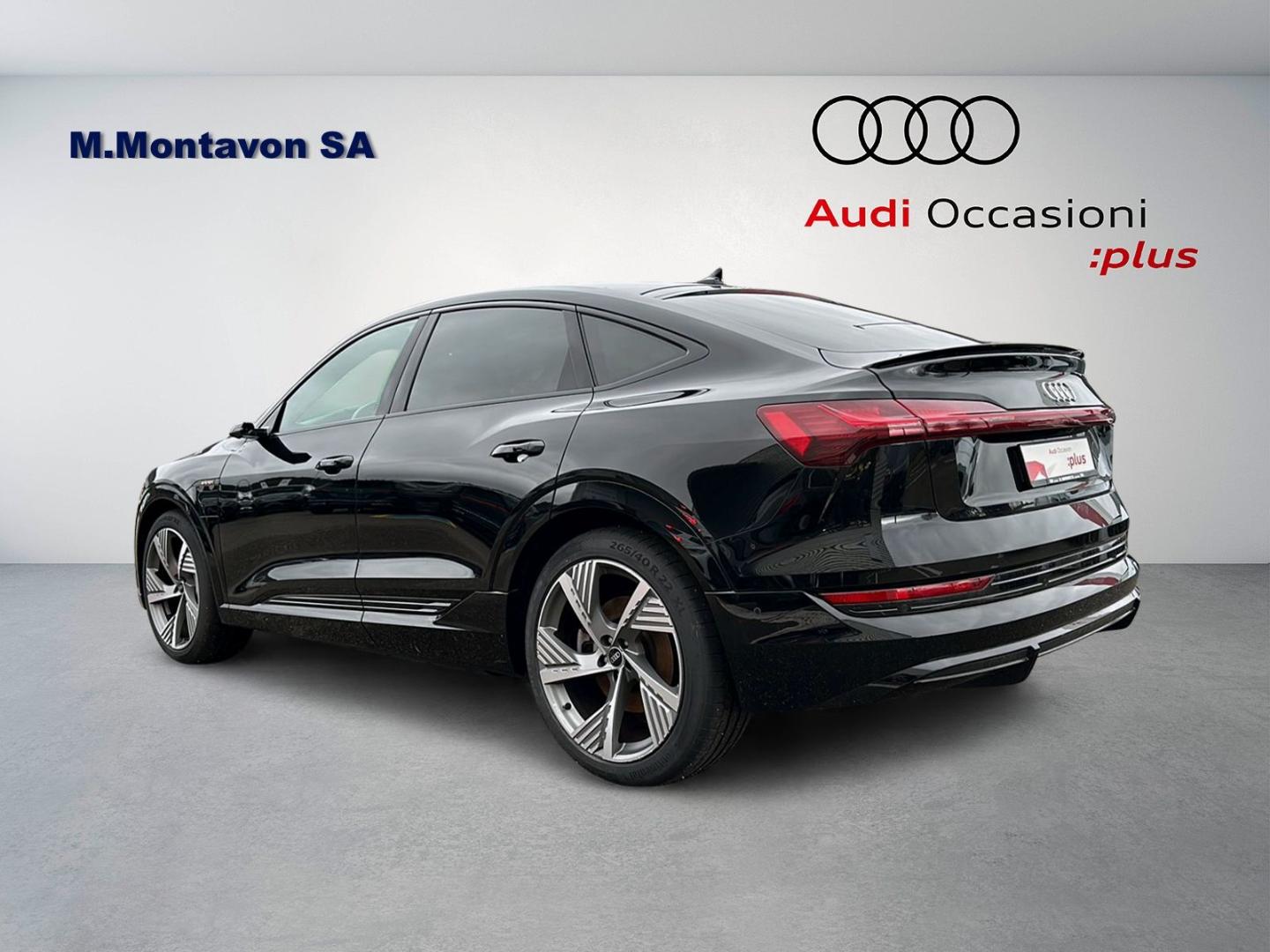 Bild über Audi e-tron Sportback Attraction S line 50 quattro 230,00 kW - for more details contact your dealer