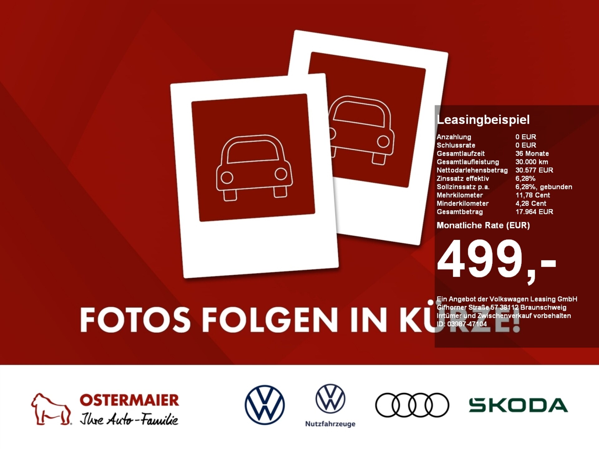 Volkswagen Crafter Kasten mittlerer Radstand