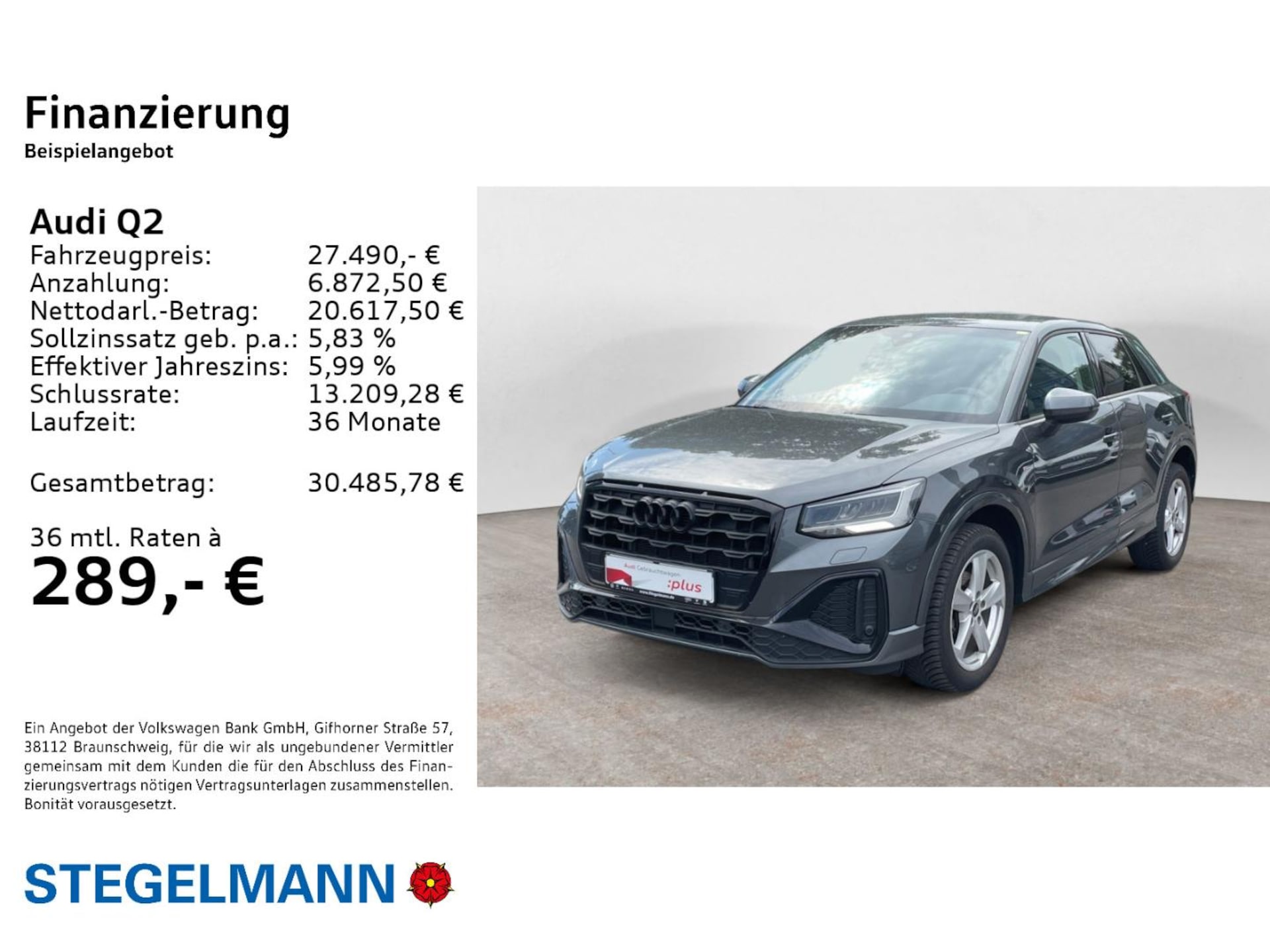 Audi Q2 S line
