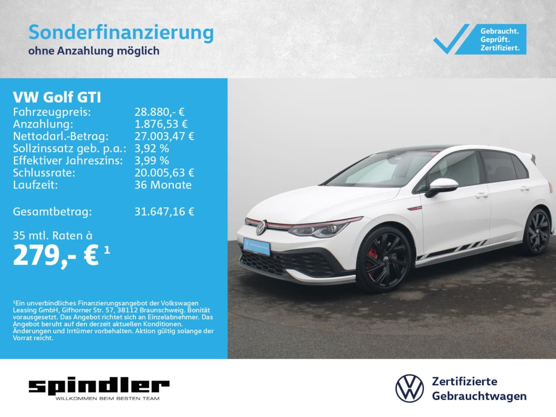 Volkswagen Golf GTI Clubsport