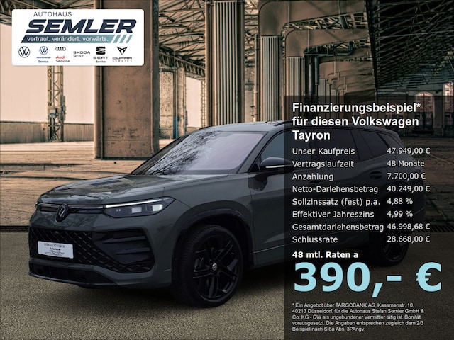 Volkswagen Tayron TDI 4M R-Line STNDH LEDER H&K HUD 360° (GW-4037)