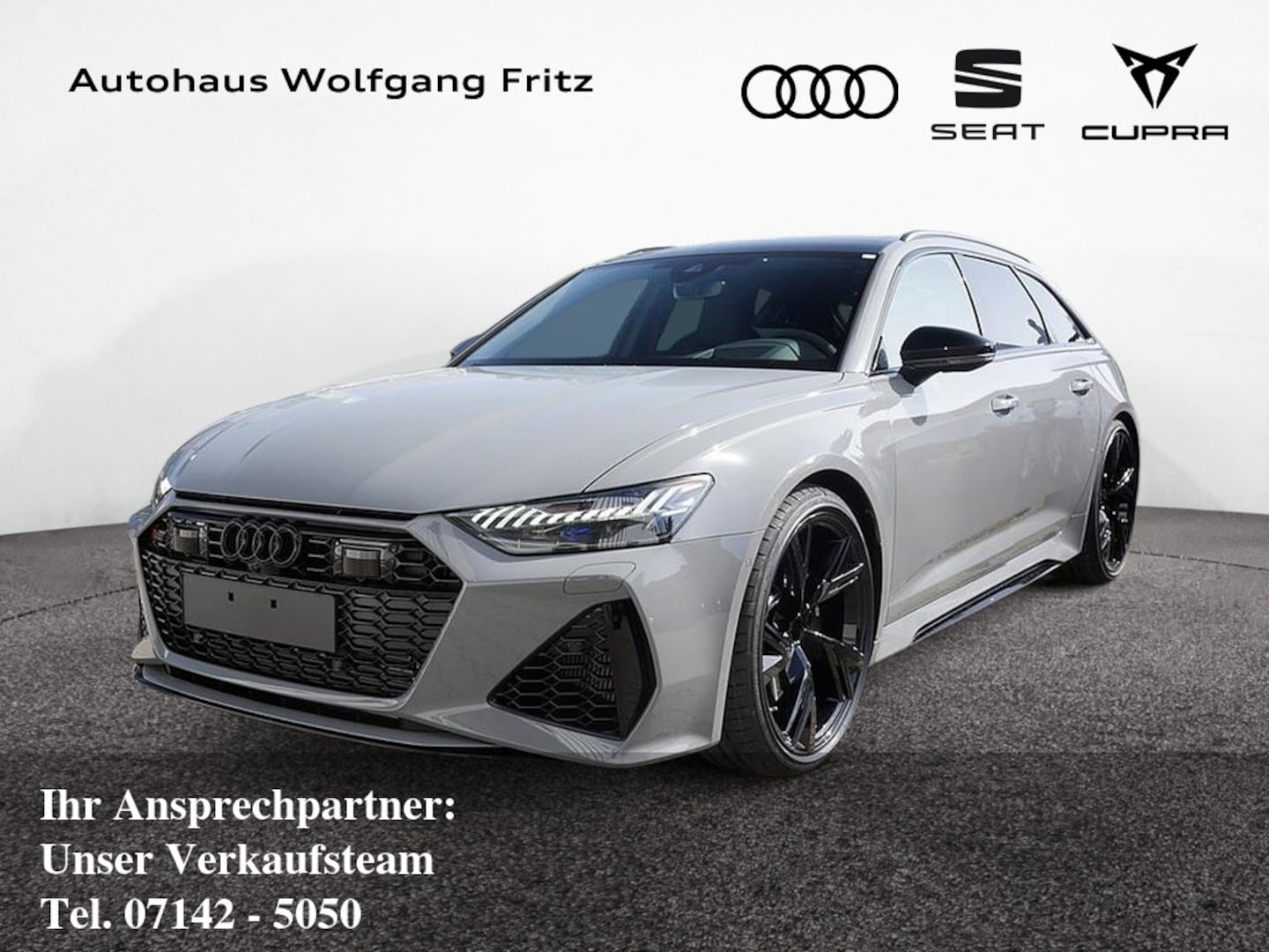 Bild über Audi RS 6 Avant TFSI quattro tiptronic - für weitere Informationen kontaktieren Sie den Audi Partner