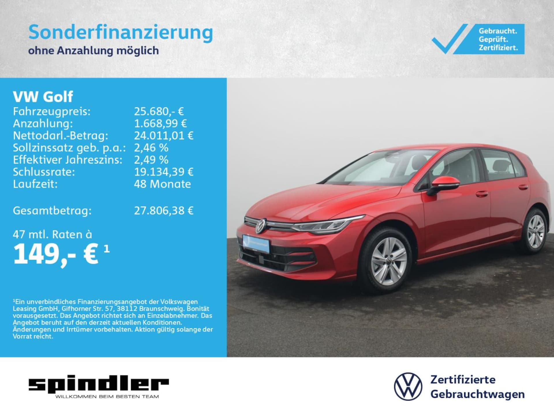 Volkswagen Golf Life