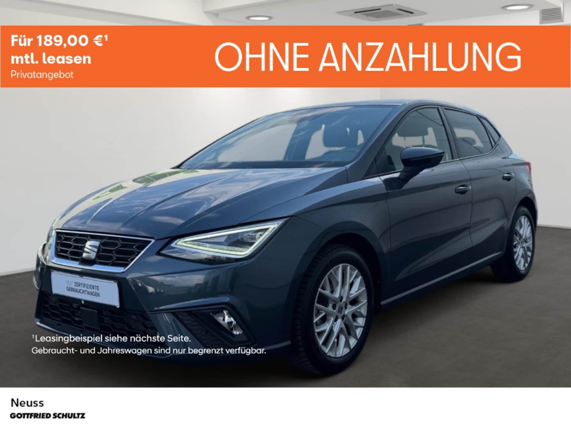Seat Ibiza 2025 — FR TSI DSG NAVI SITZHEIZUNG EINPARKHILFE LED
