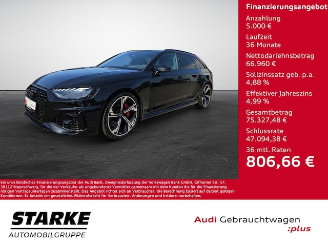 Image about Audi RS 4 Avant TFSI quattro tiptronic
