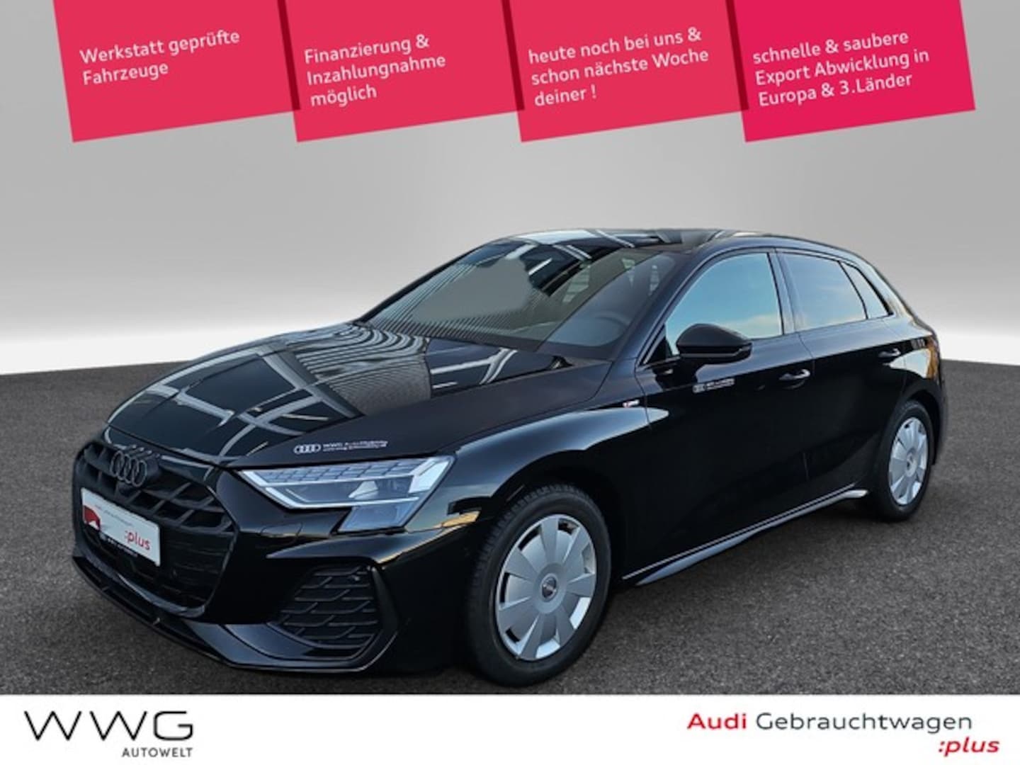 Bild über Audi A3 Sportback TFSI 110 kW S tronic - für weitere Informationen kontaktieren Sie den Audi Partner