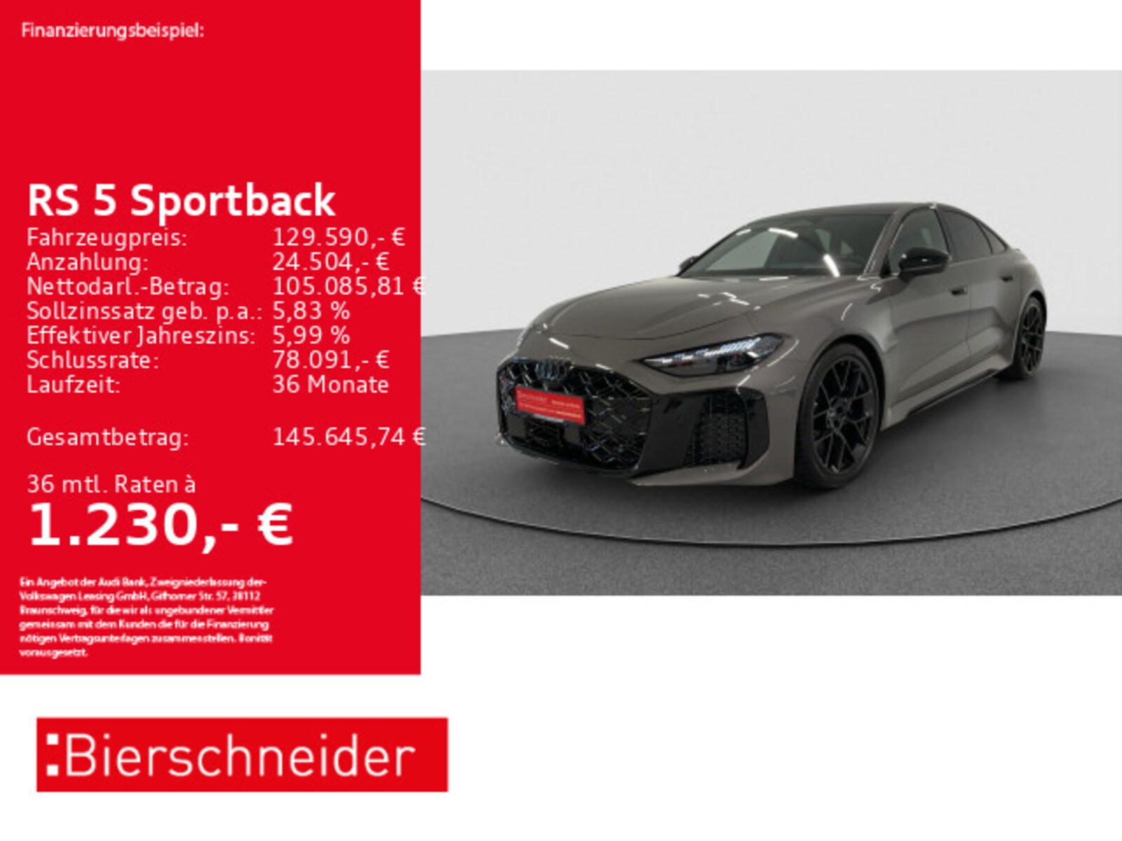 Audi RS 5 Limousine