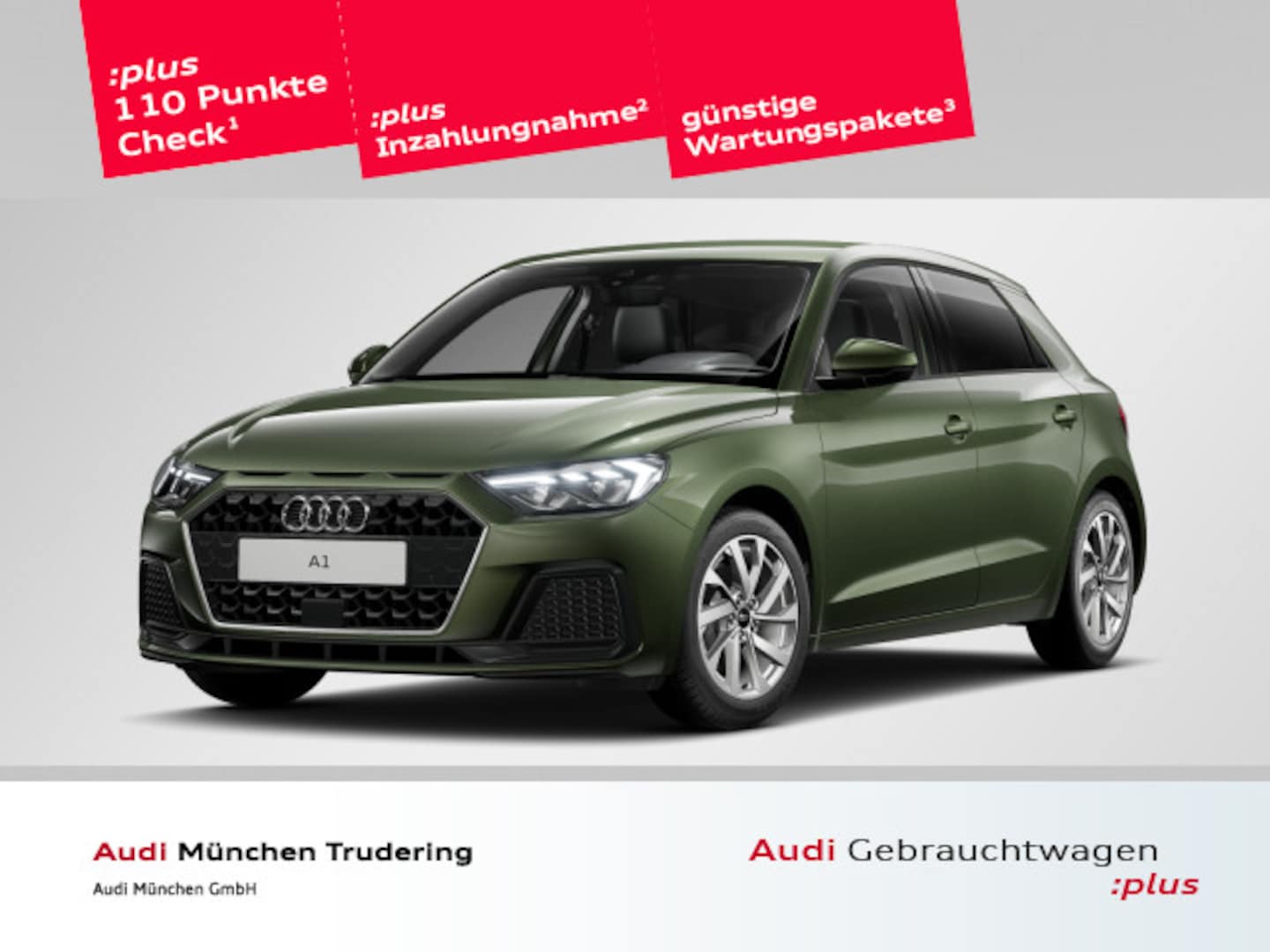 Bild über Audi A1 Sportback advanced 30 TFSI Schaltgetriebe - für weitere Informationen kontaktieren Sie den Audi Partner