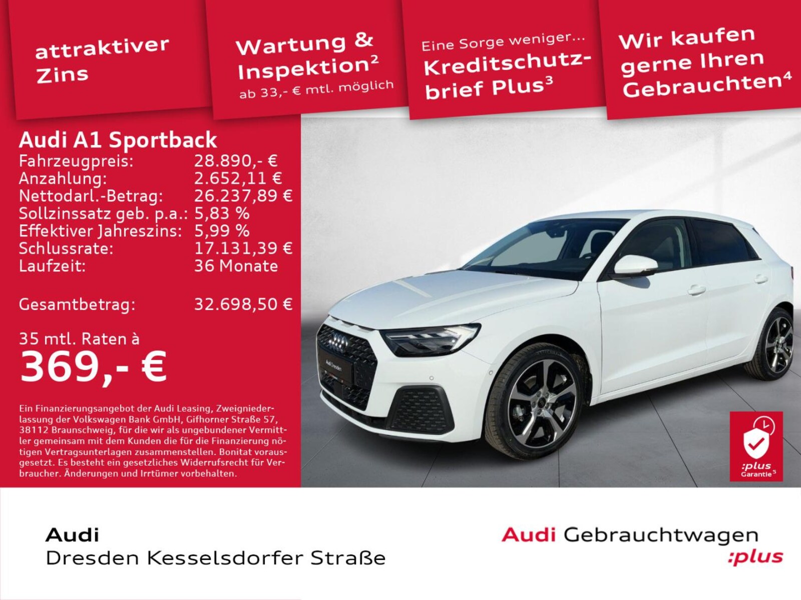 Audi A1 Sportback – Bild 2