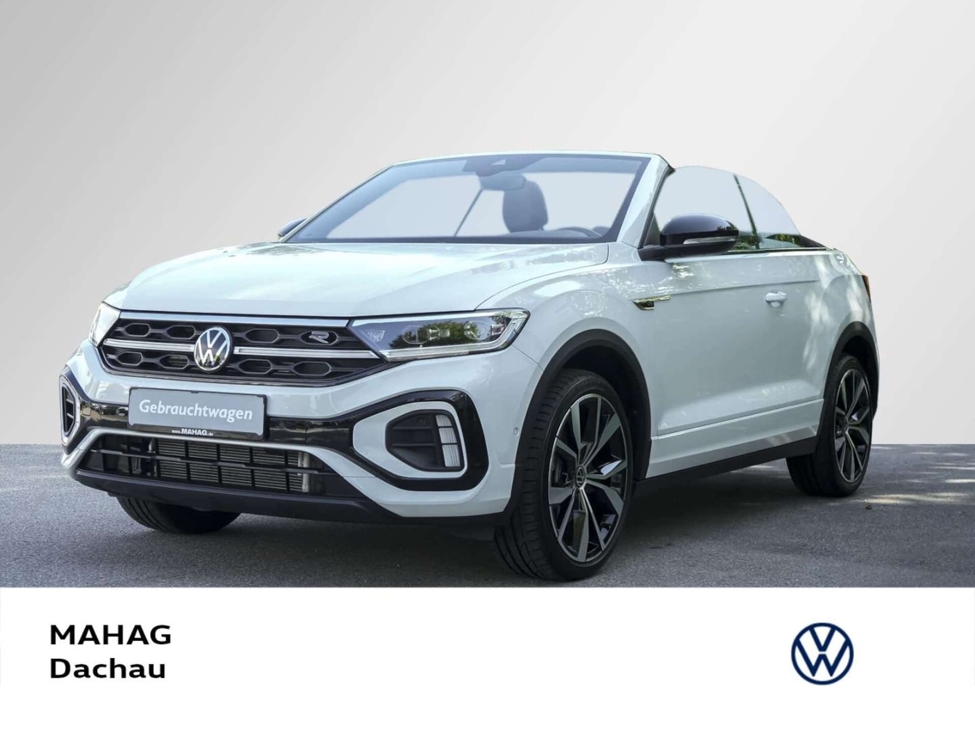 Volkswagen T-Roc Cabriolet — Volkswagen T-Roc Cabriolet T-Roc Cabriolet 1.5 TSI R-Line BlackStyle AHK Leder IQ.Light IQ.Drive Navi ParkAssi