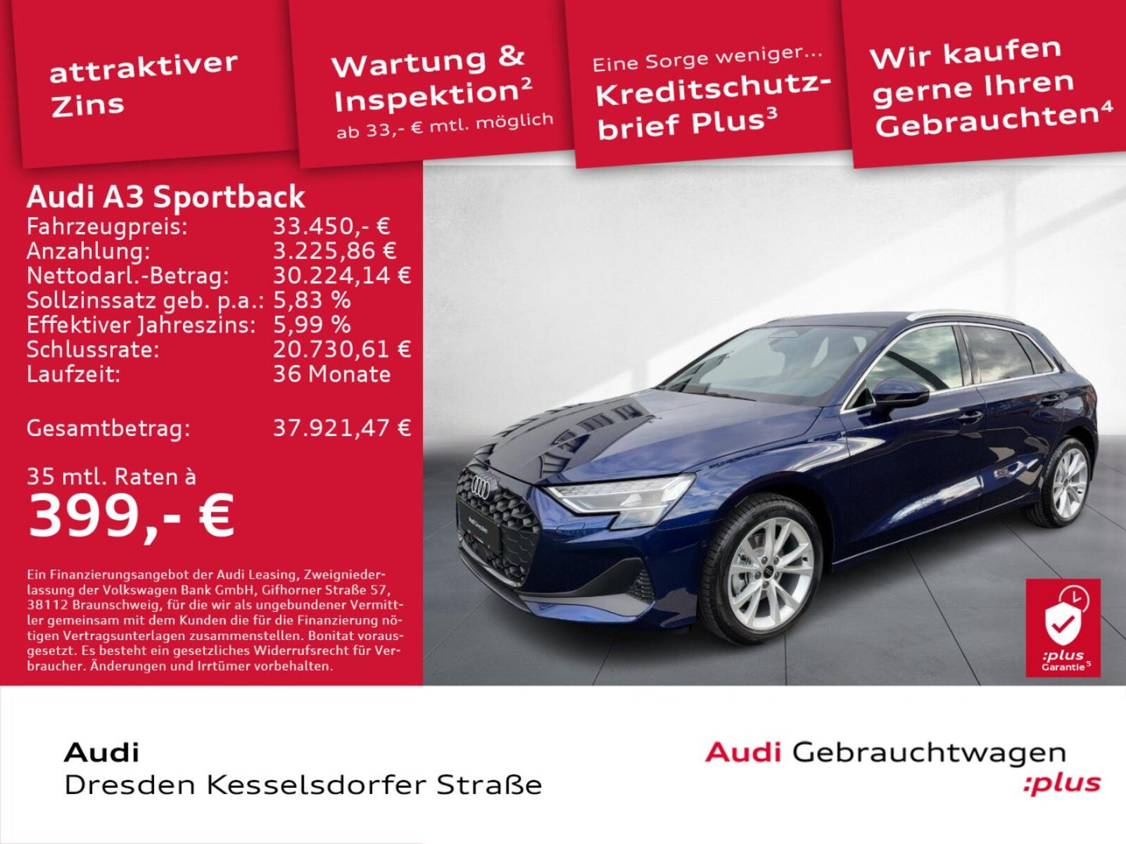 Audi A3 Sportback – Bild 2