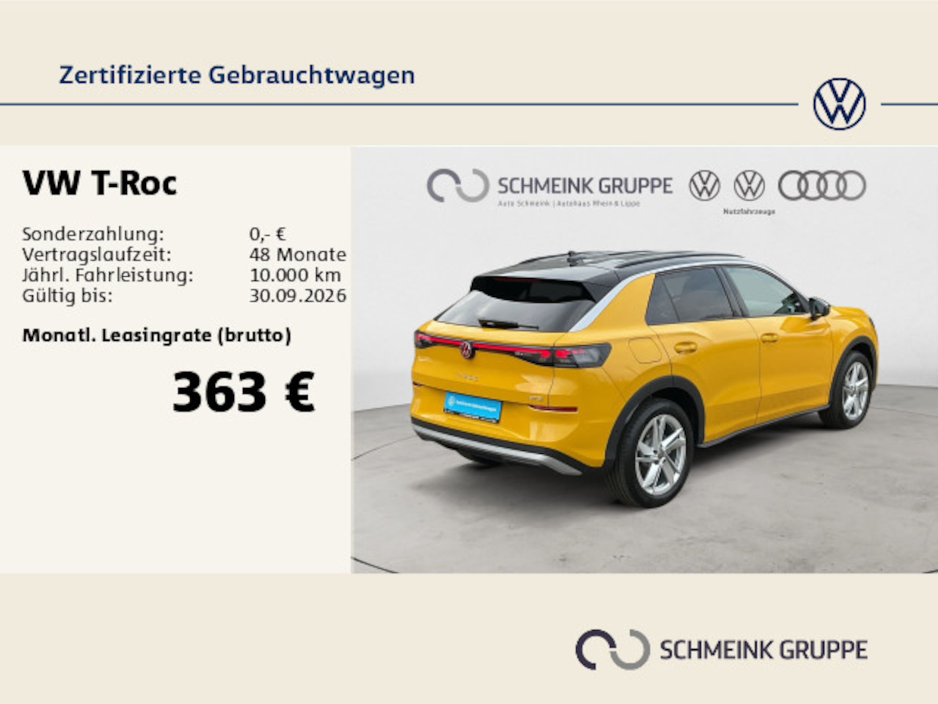 Volkswagen T-Roc Life