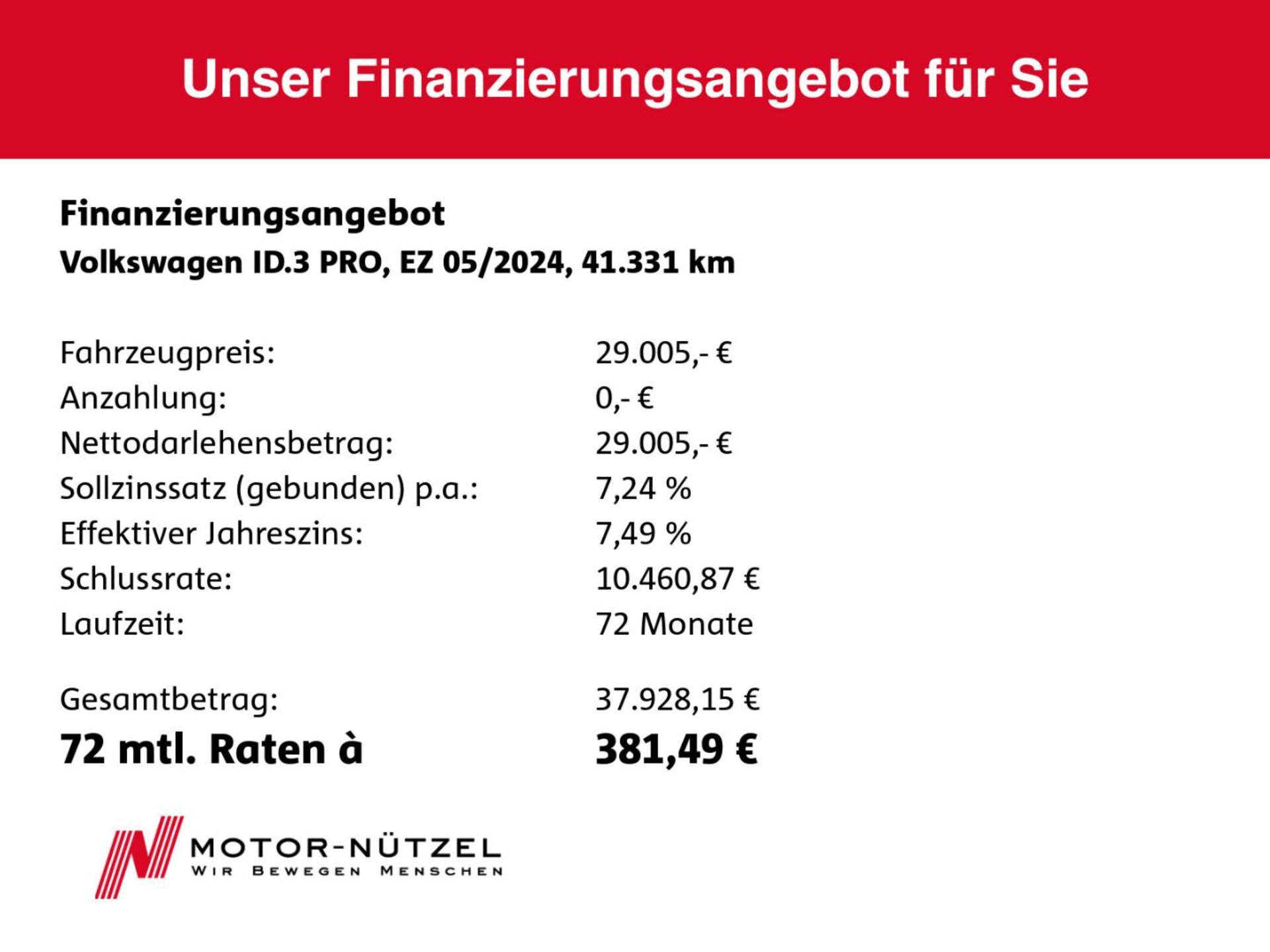 Volkswagen ID.3 MOVE Pro
