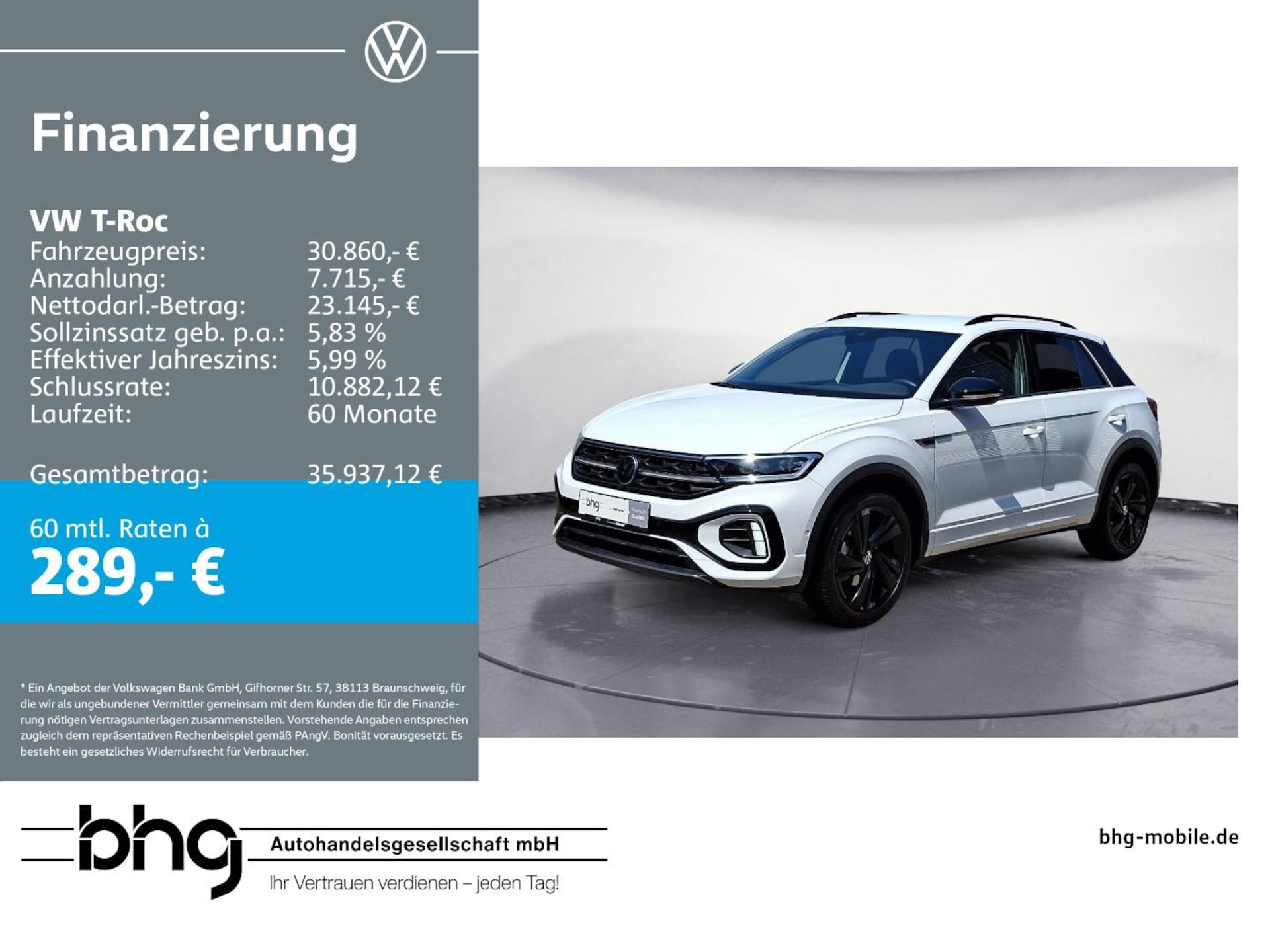 Volkswagen T-Roc R-Line