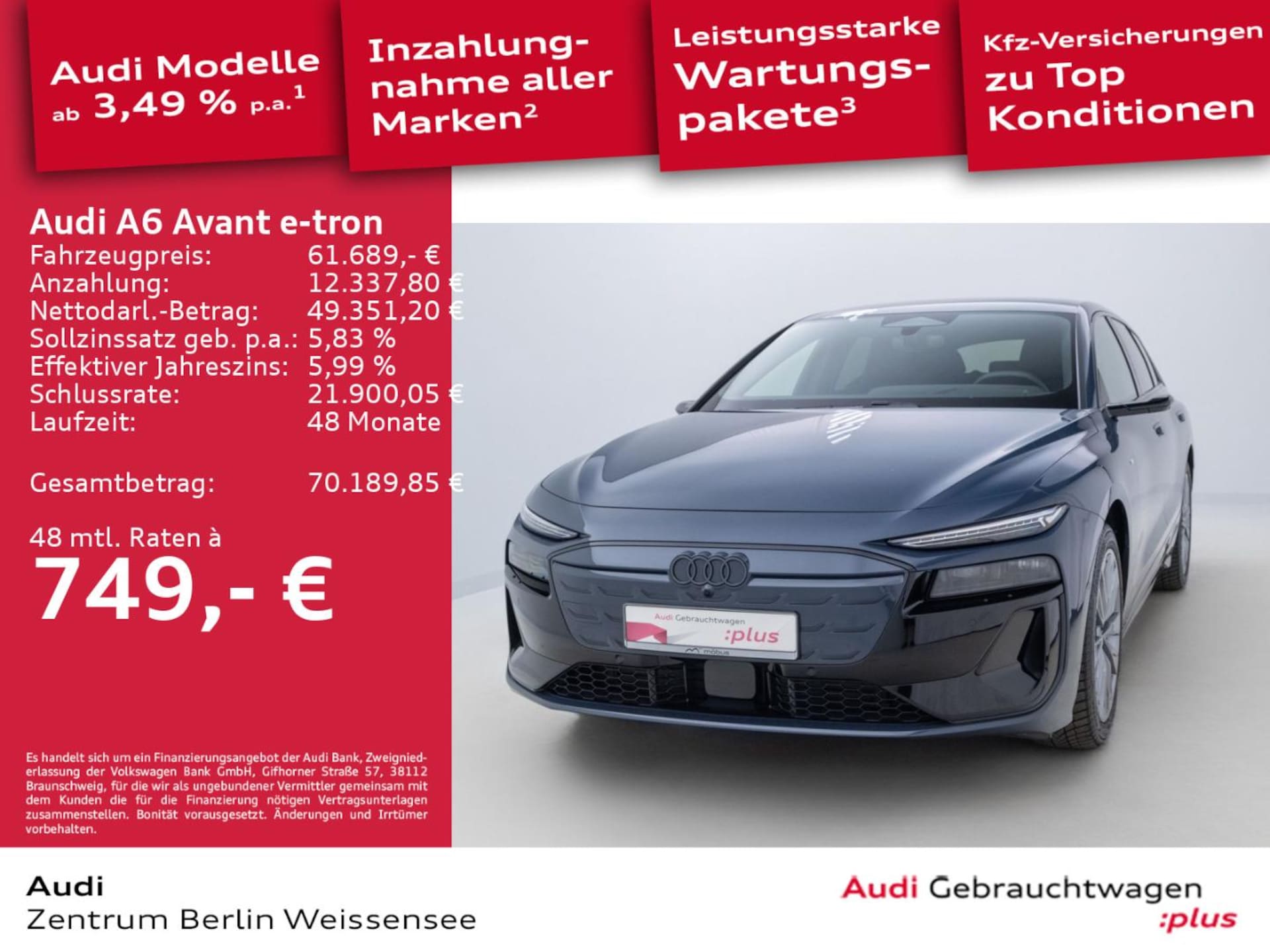 Audi A6 Avant e-tron