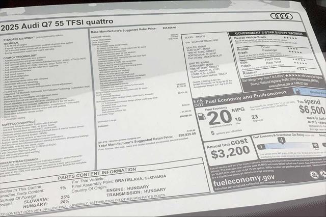 2025 Audi Q7 Prestige - Photo 19