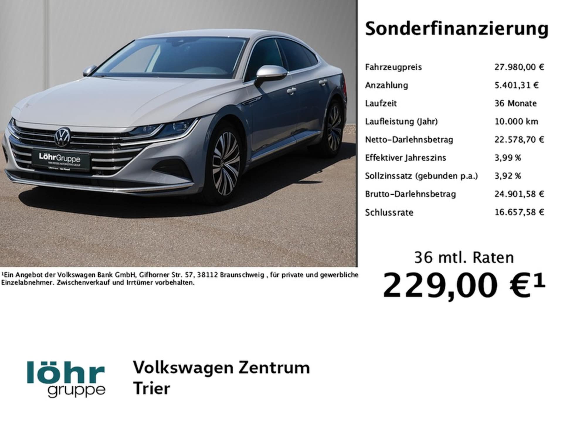 Volkswagen Arteon Elegance