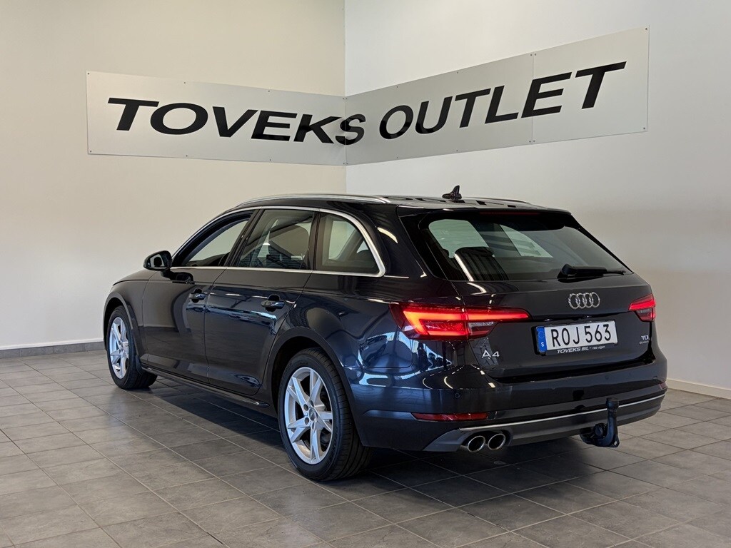 Bild som visar&nbsp;Audi A4 Avant&nbsp;A4 Avant 2.0 TDI quattro Sport Proline Edition 190 hk S tronic - för mer information kontakta din Audi Partner