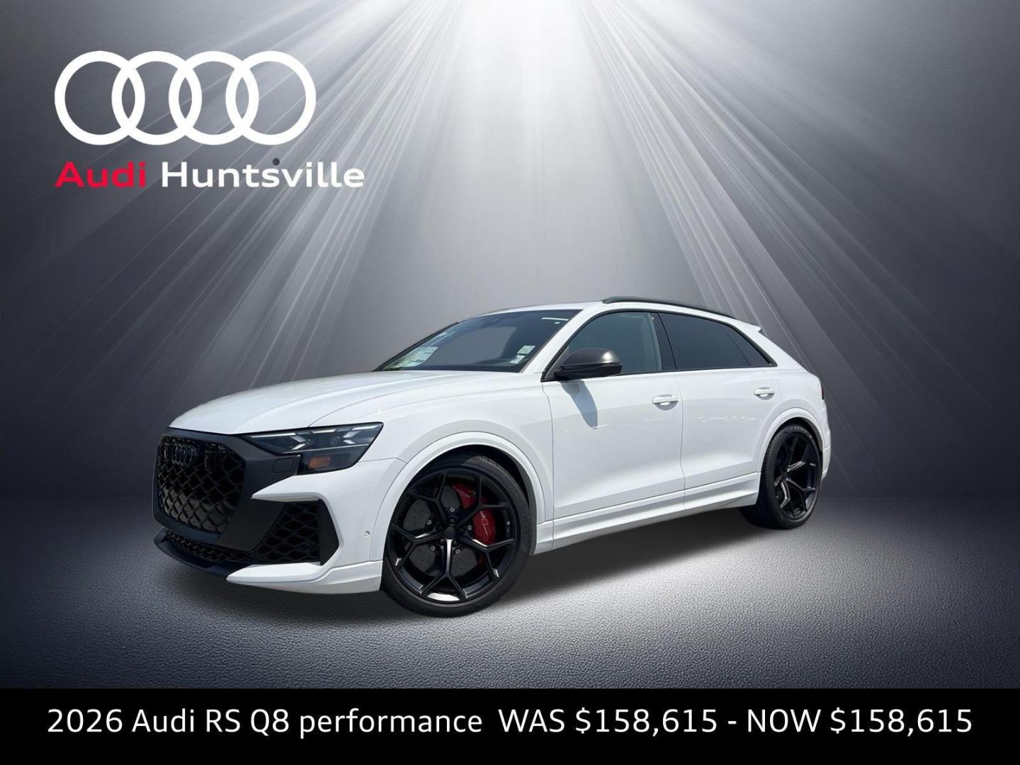 2026 Audi RS Q8 SUV performance
