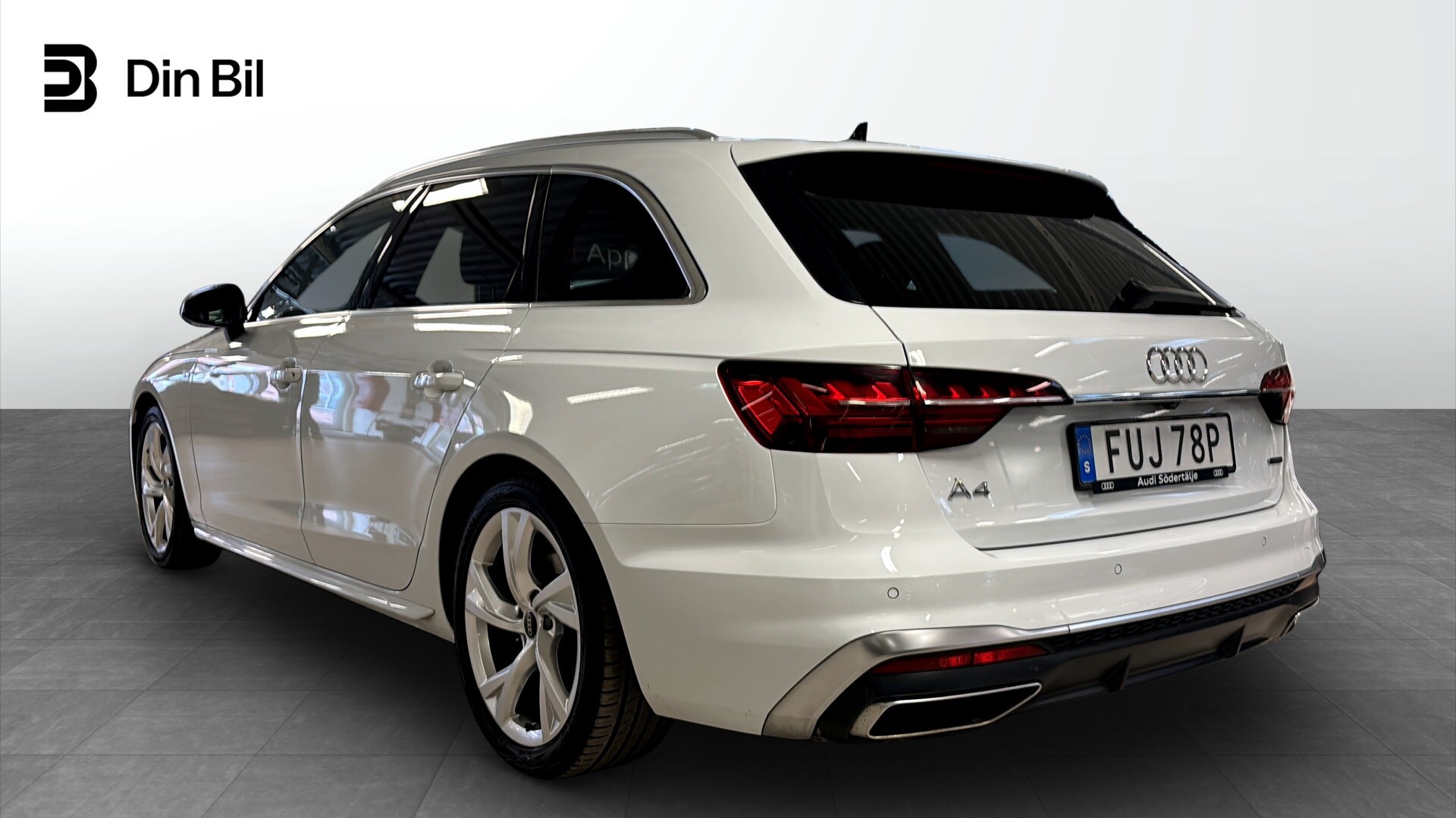 Bild som visar&nbsp;Audi A4 Avant&nbsp;A4 Avant 40 TFSI quattro S line 204 hk S tronic - för mer information kontakta din Audi Partner