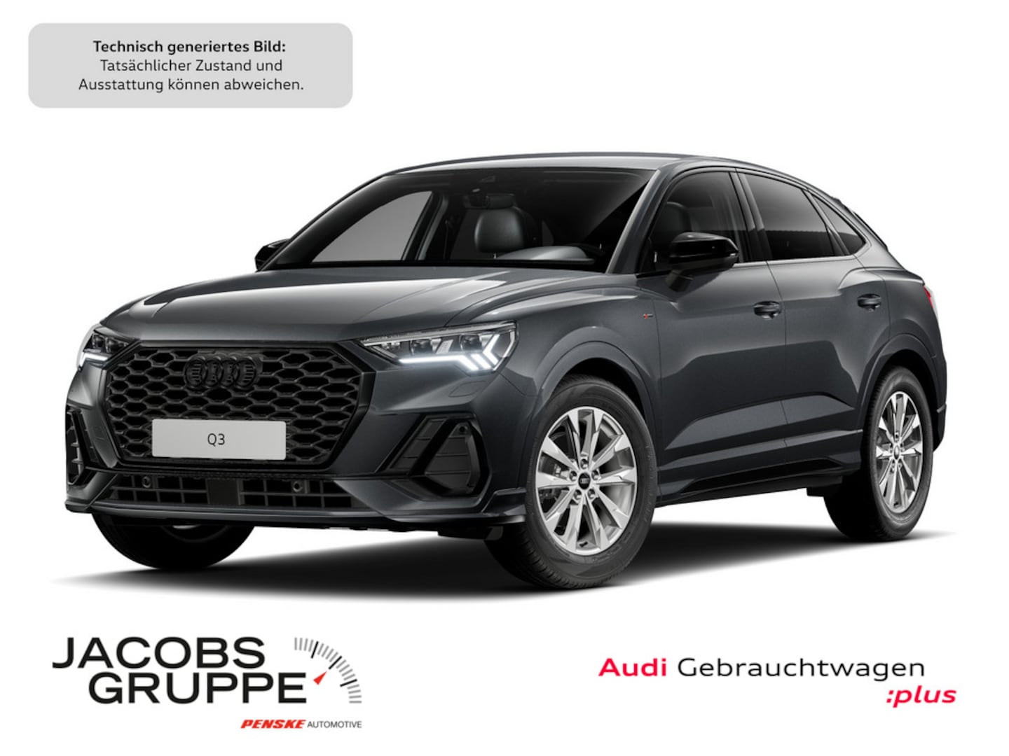 Bild über Audi Q3 Sportback S line 35 TDI S tronic - für weitere Informationen kontaktieren Sie den Audi Partner