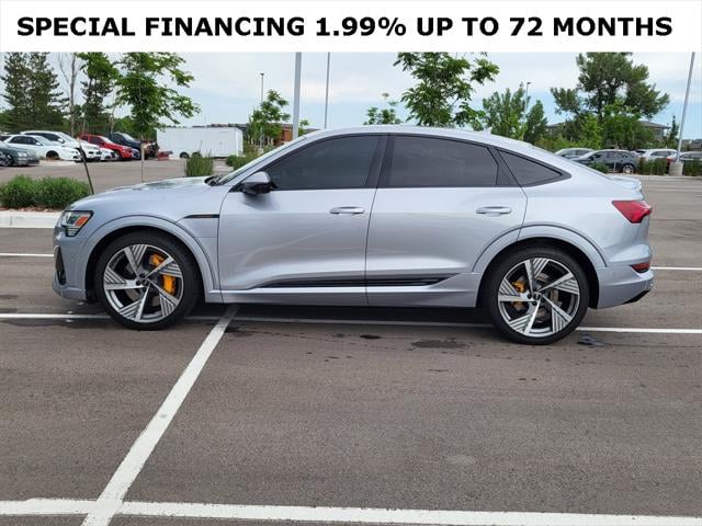 Used 2022 Audi e-tron Sportback Prestige with VIN WA13AAGEXNB036270 for sale in Parker, CO