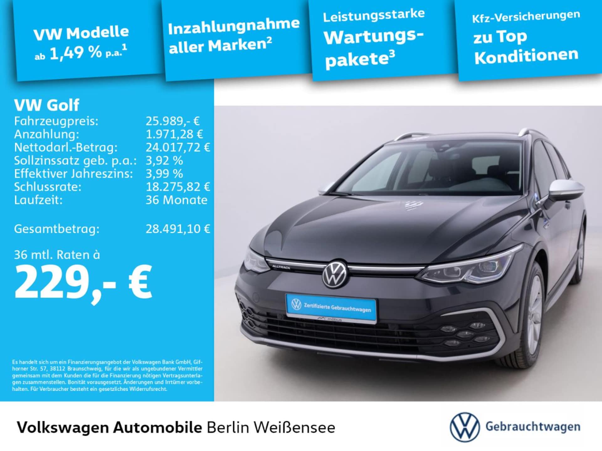 Volkswagen Golf Variant Alltrack