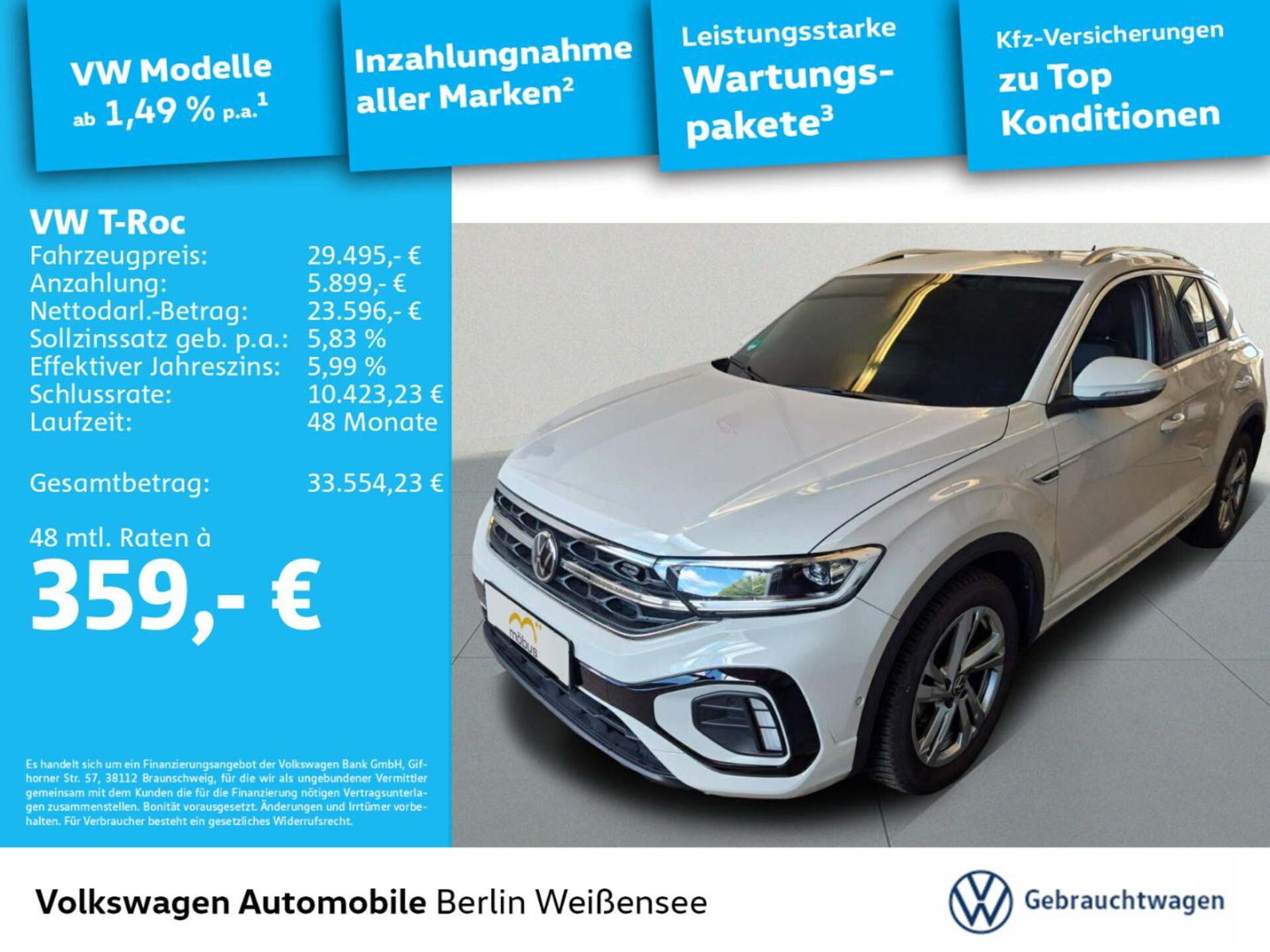 Volkswagen T-Roc R-Line