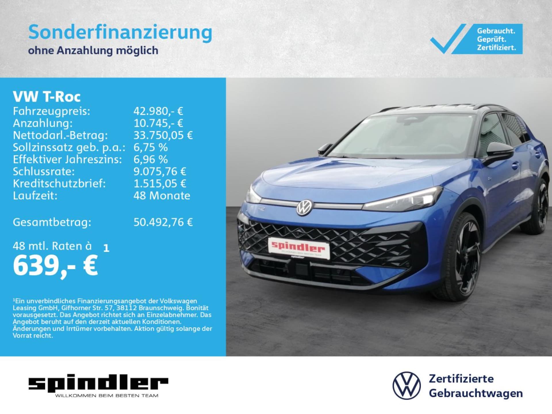 Volkswagen T-Roc R-Line