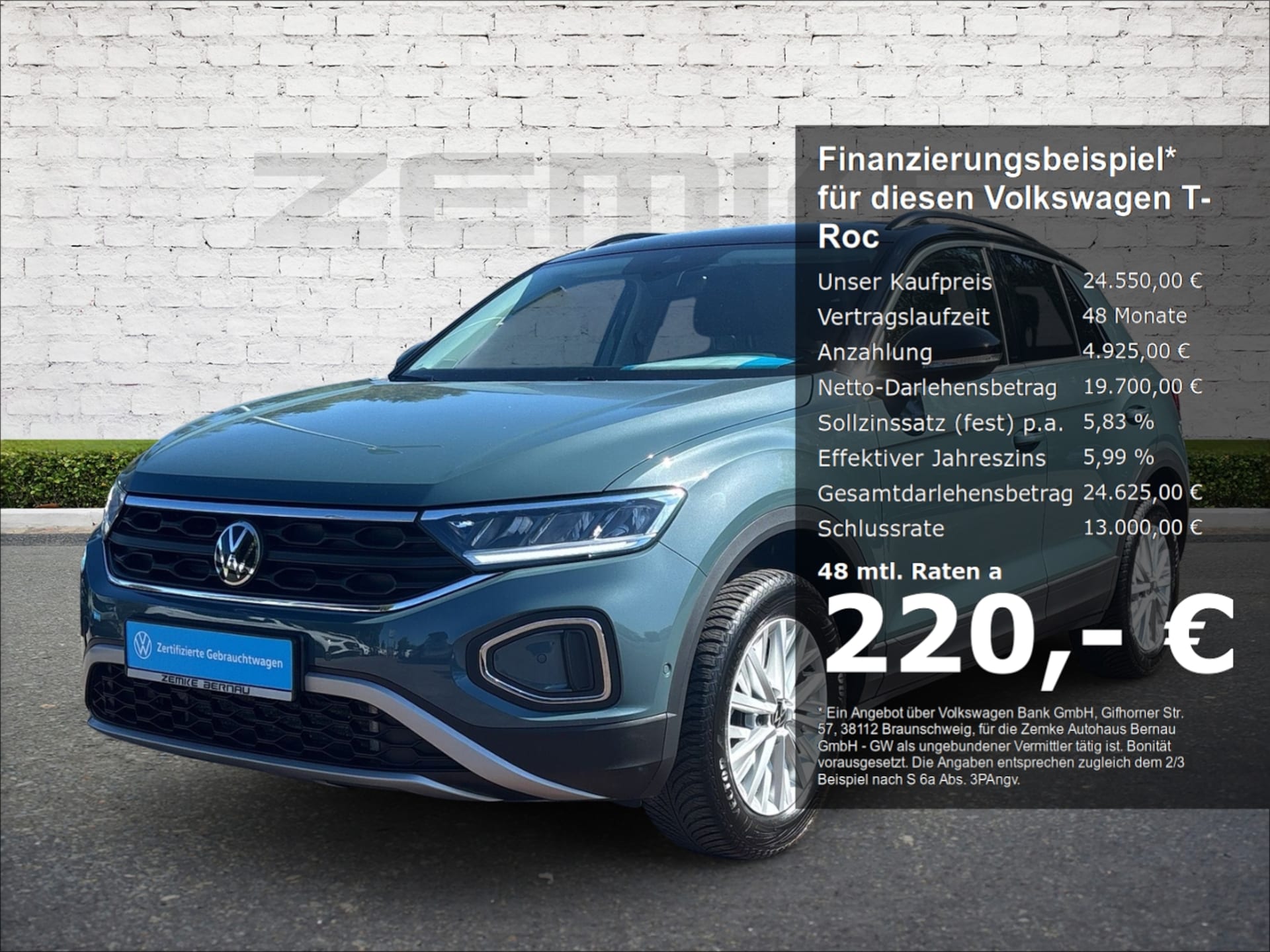 Volkswagen T-Roc Life
