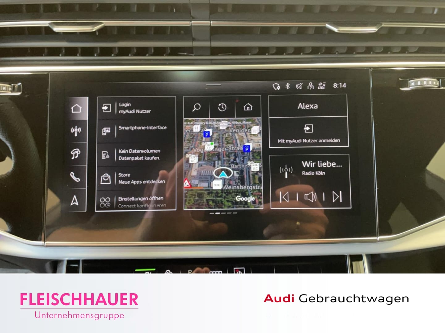 Bild über Audi Q8 SUV TFSI e 55 TFSI e quattro tiptronic - für weitere Informationen kontaktieren Sie den Audi Partner