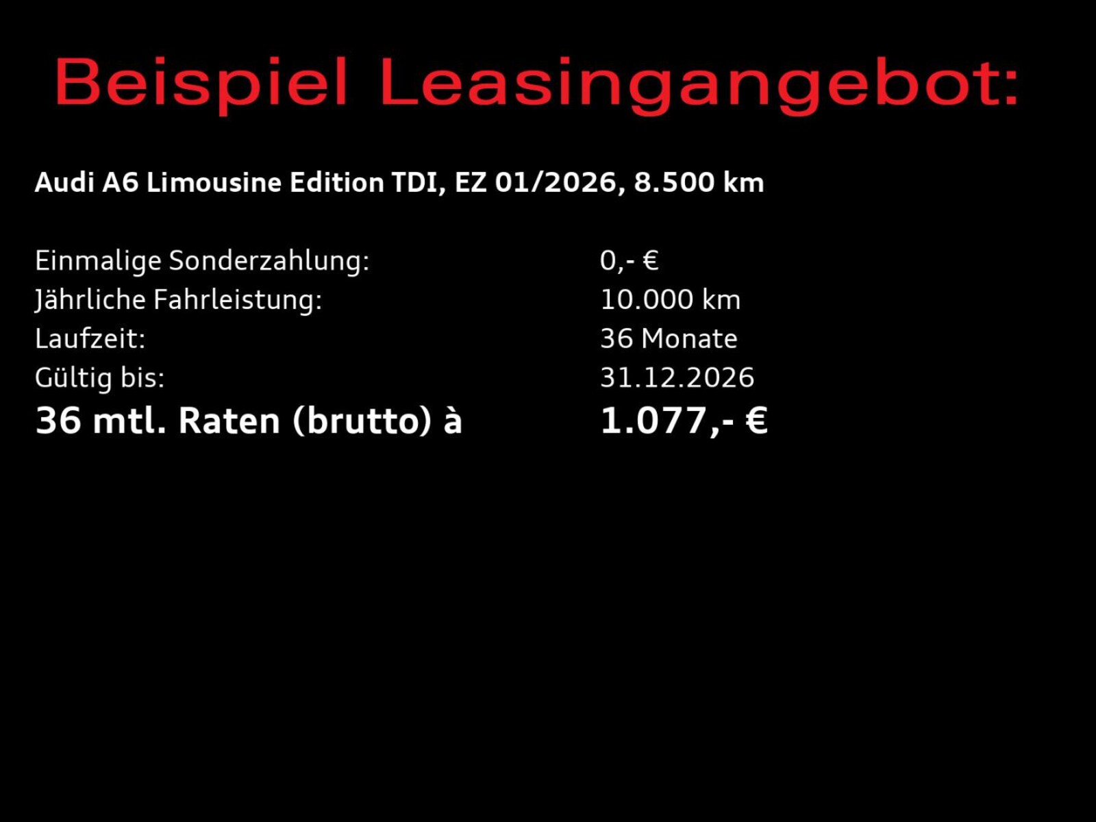 Audi A6 Limousine – Bild 7