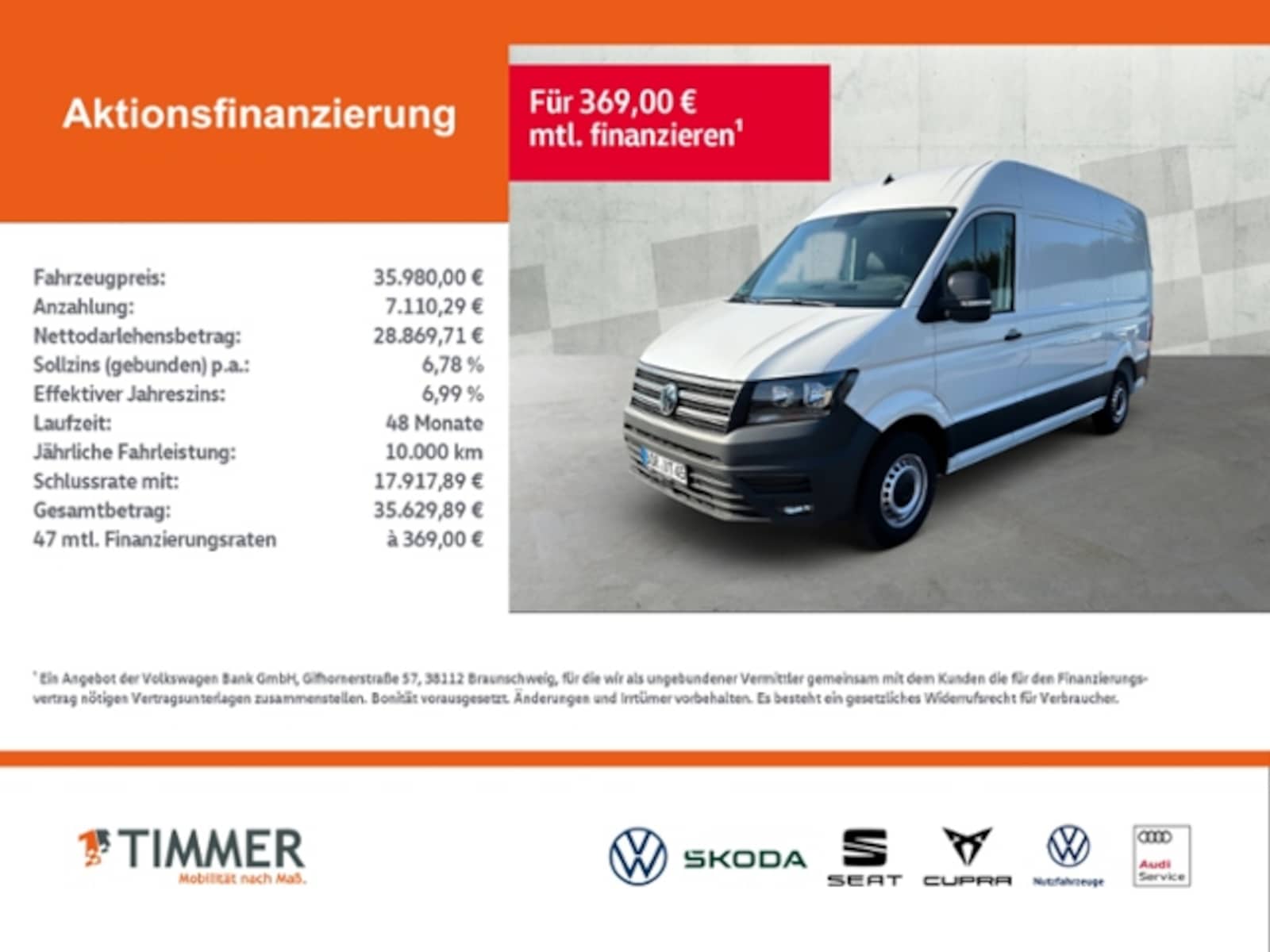 Volkswagen Crafter Kasten mittlerer Radstand – Bild 2