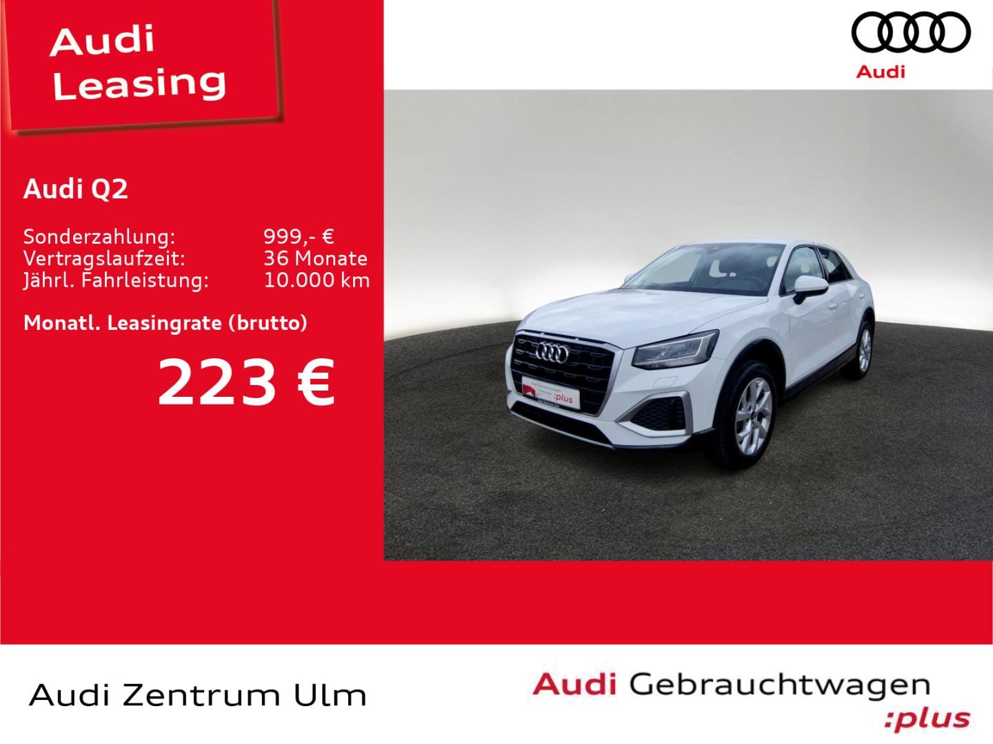 Bild über Audi Q2 advanced 30 TFSI Schaltgetriebe - für weitere Informationen kontaktieren Sie den Audi Partner