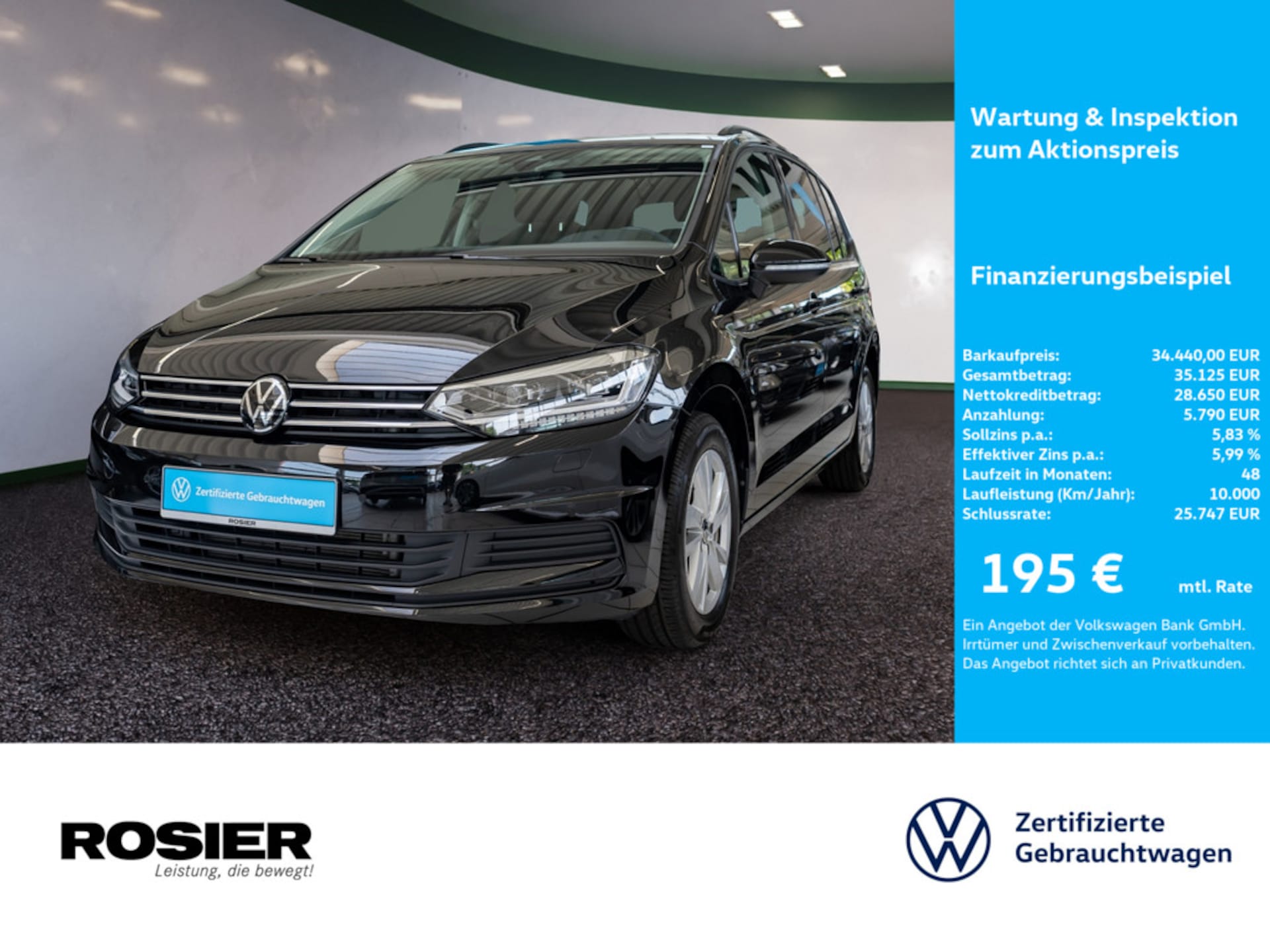 Volkswagen Touran Comfortline