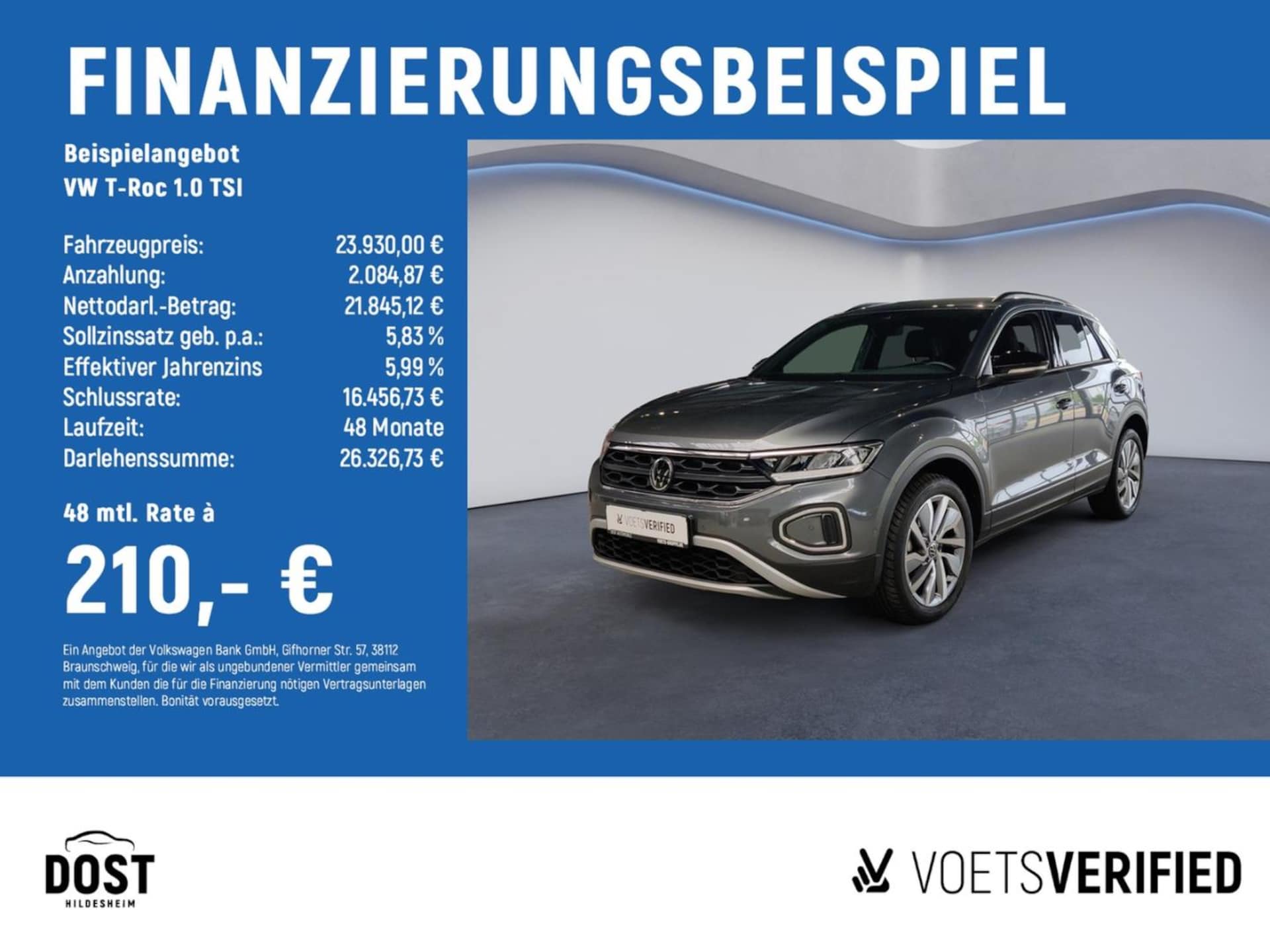 Volkswagen T-Roc Life