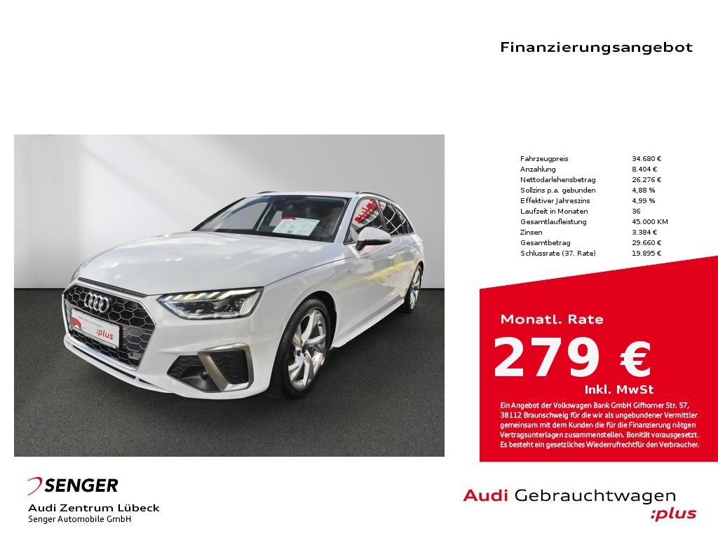 Image about Audi A4 Avant S line 35 TFSI S tronic