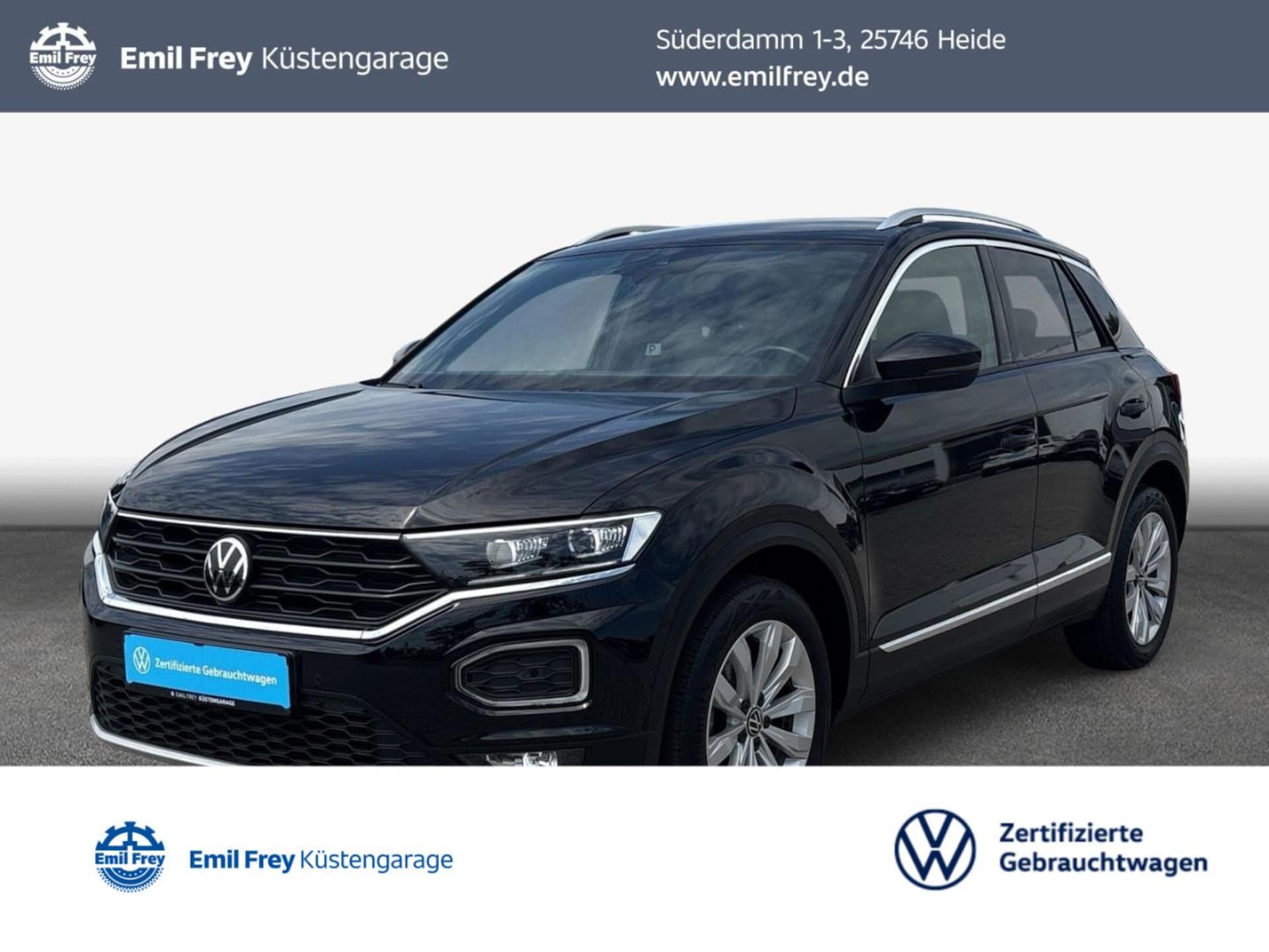 Volkswagen T-Roc 2021 — T-Roc Sport 1.5 TSI 6-Gang RFK AHK GRA SHZ NAVI ACC