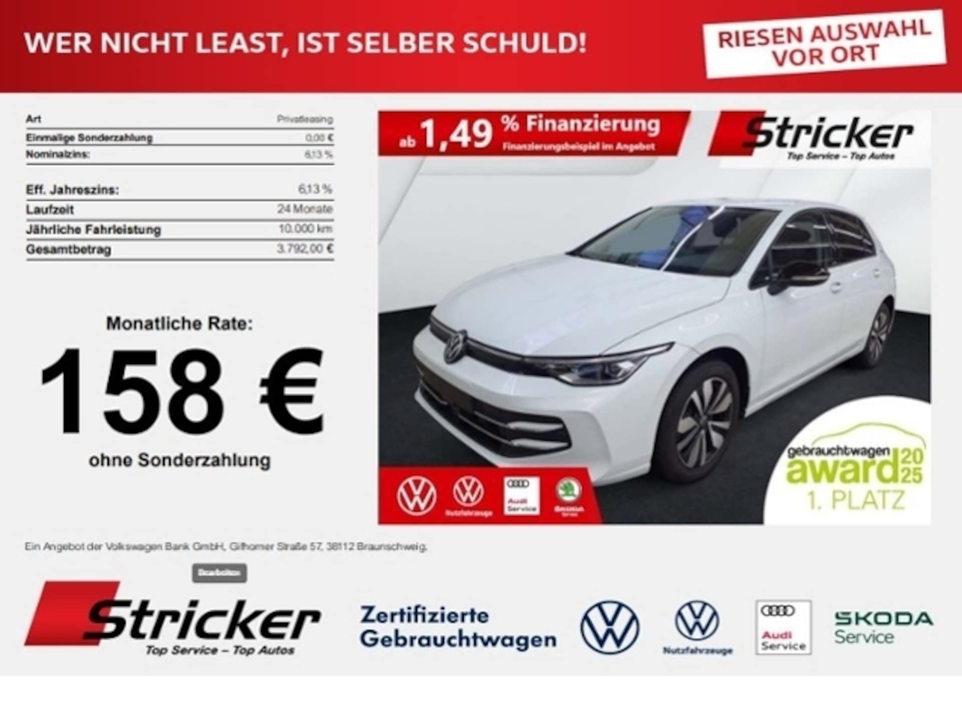 Volkswagen Golf Life