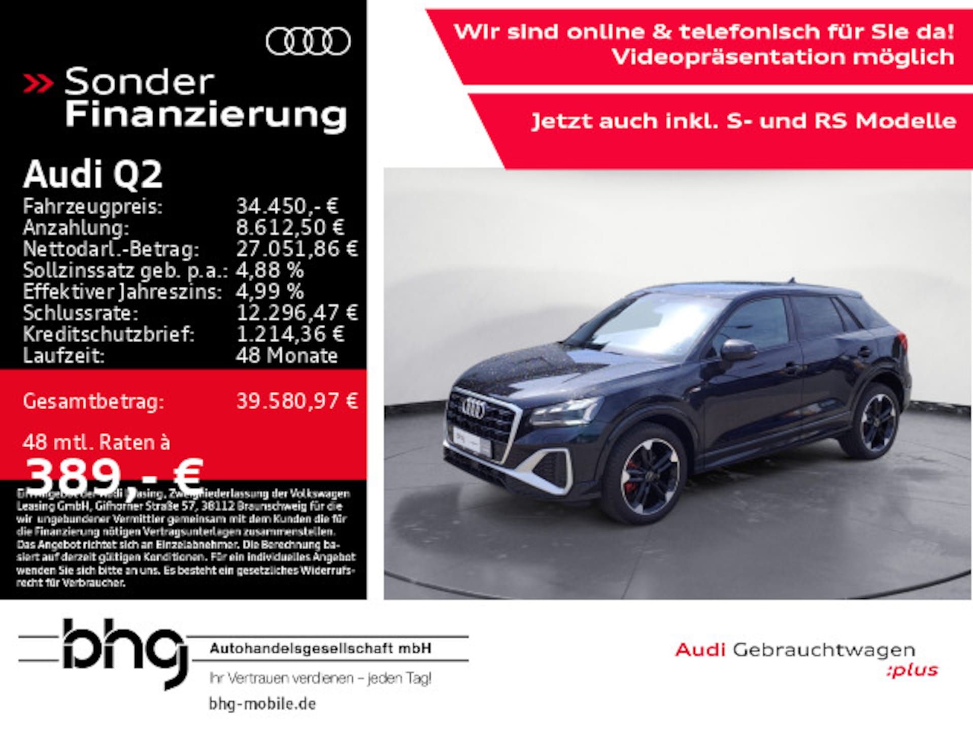 Audi Q2 S line