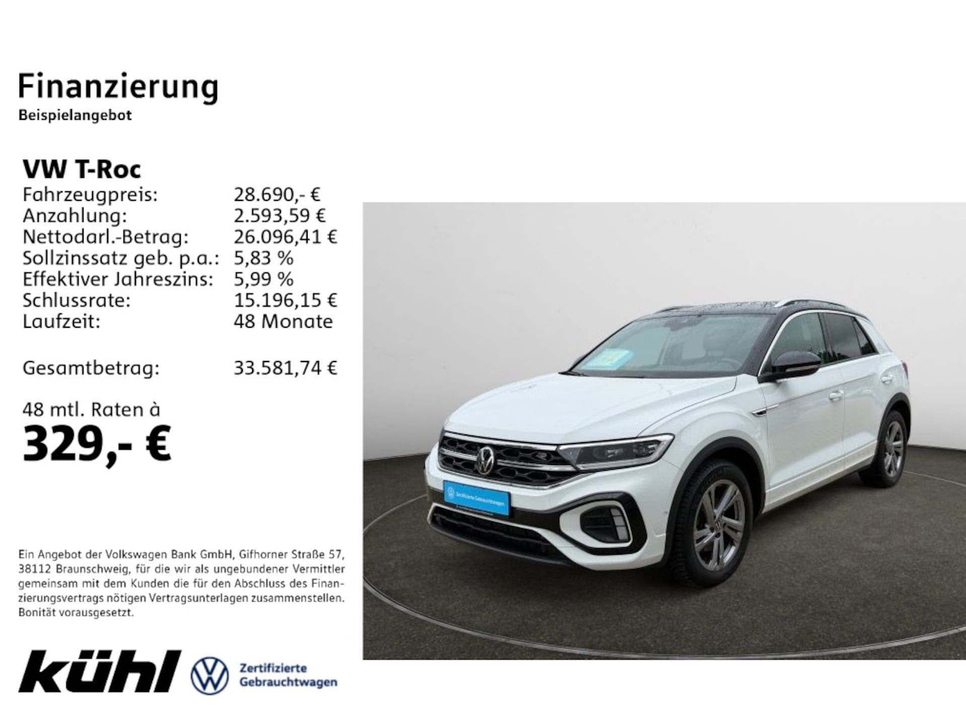 Volkswagen T-Roc 2023