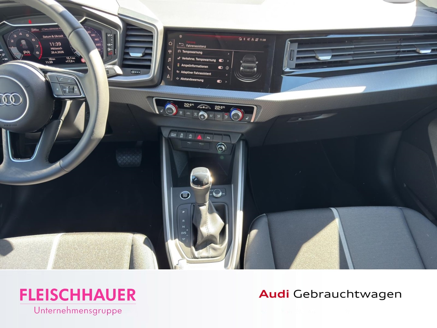 Bild über Audi A1 Sportback advanced 30 TFSI S tronic - für weitere Informationen kontaktieren Sie den Audi Partner