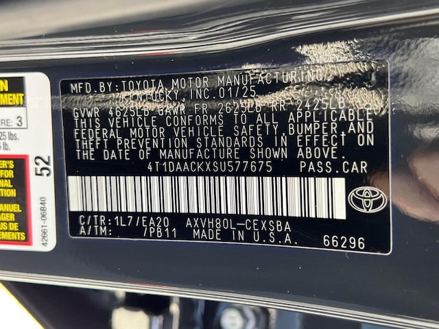2025 Toyota Camry