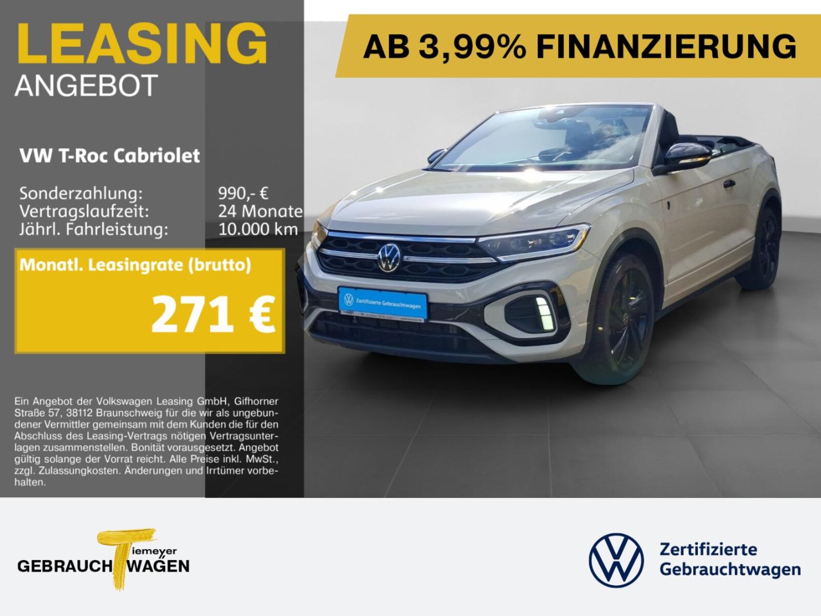 Volkswagen T-Roc Cabriolet