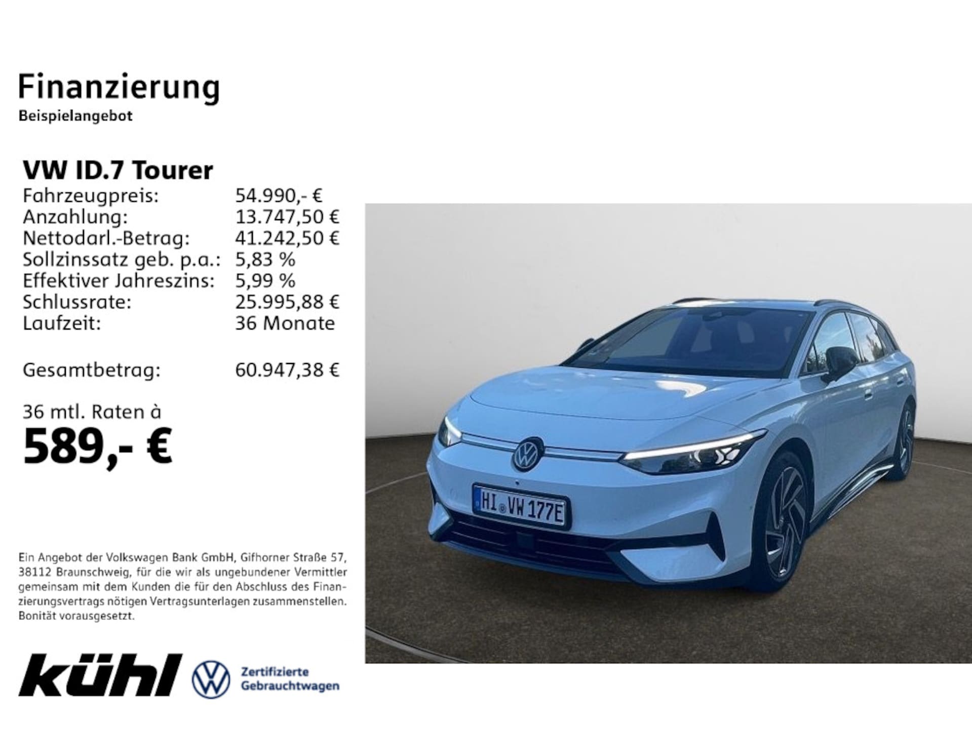 Volkswagen ID.7 Tourer 2026