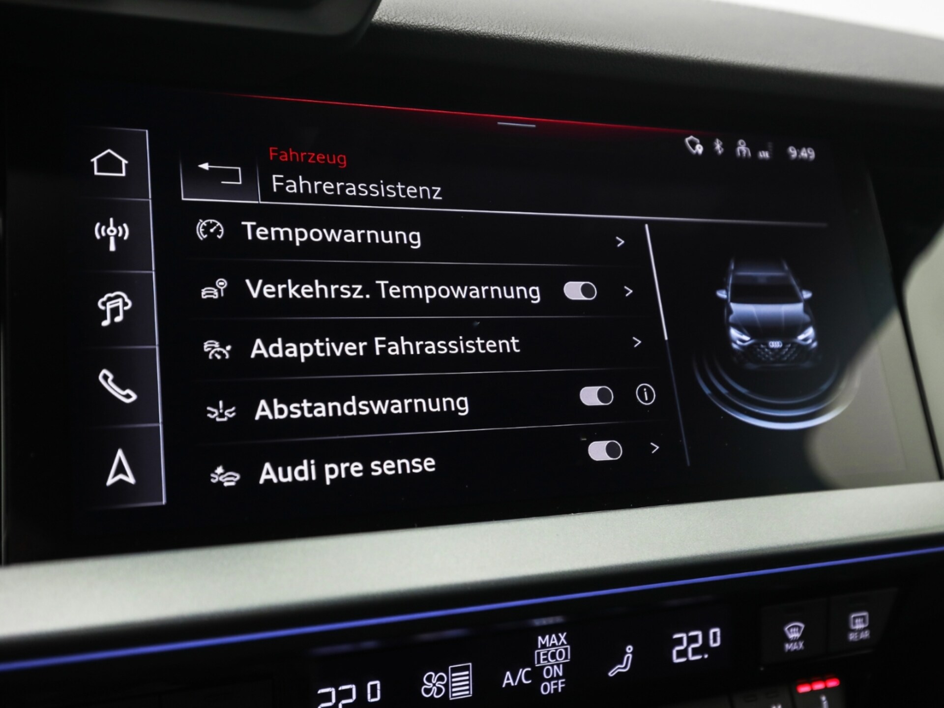 Audi A3 Sportback S line