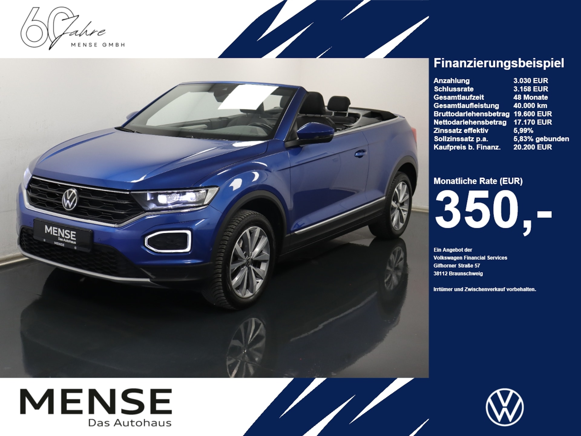 Volkswagen T-Roc Cabriolet Style
