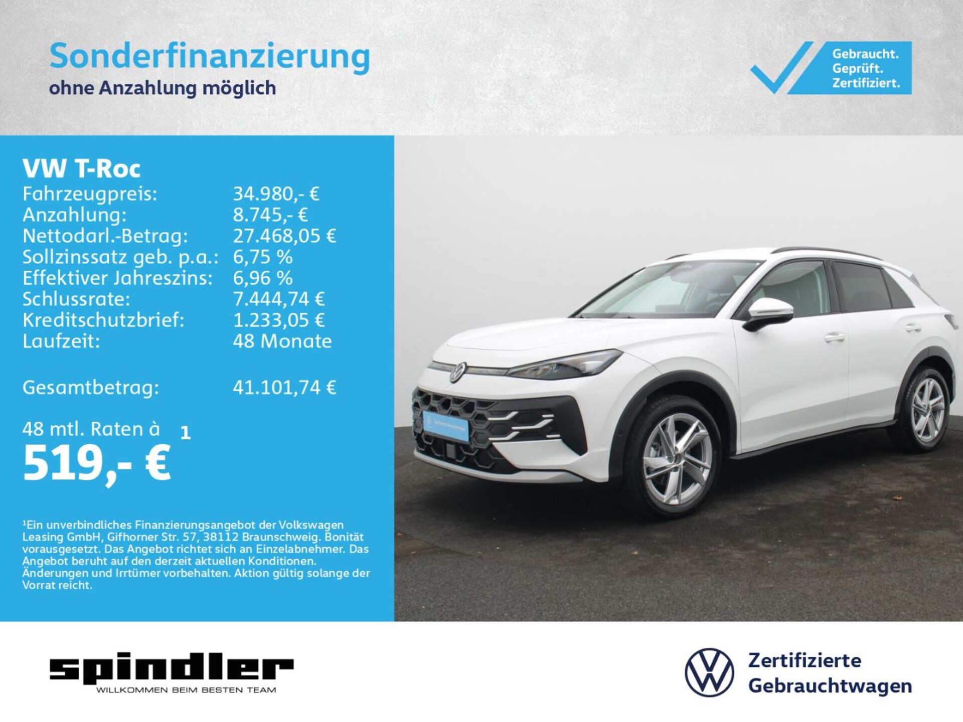 Volkswagen T-Roc Life