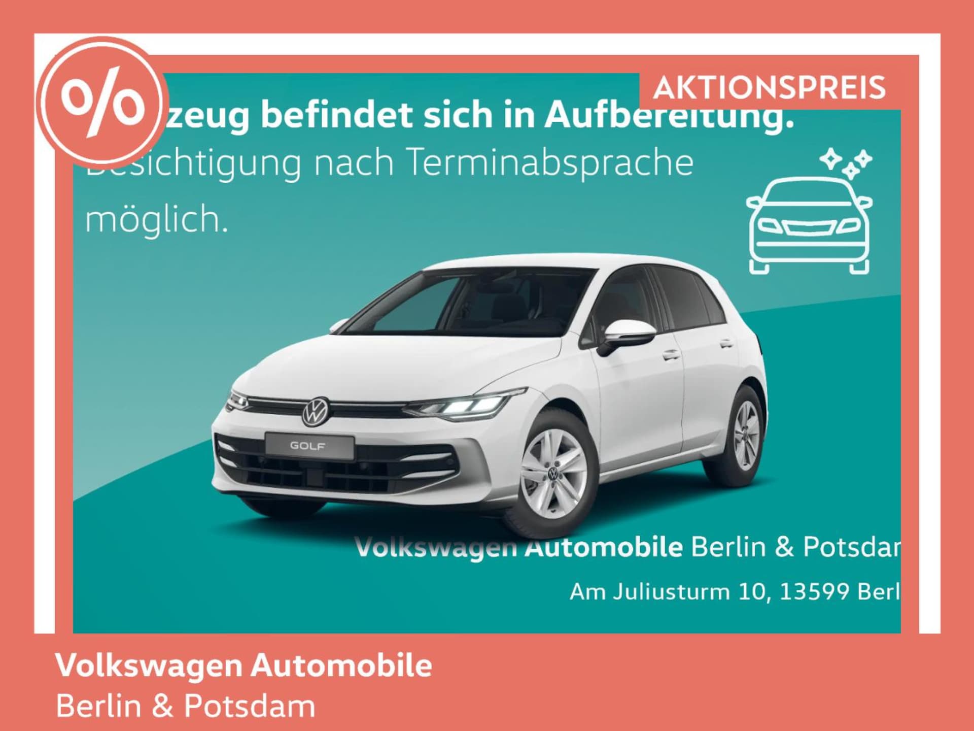 Volkswagen Golf 2024 — Golf VIII 1.5 eTSI Life DSG ACC LED Navi